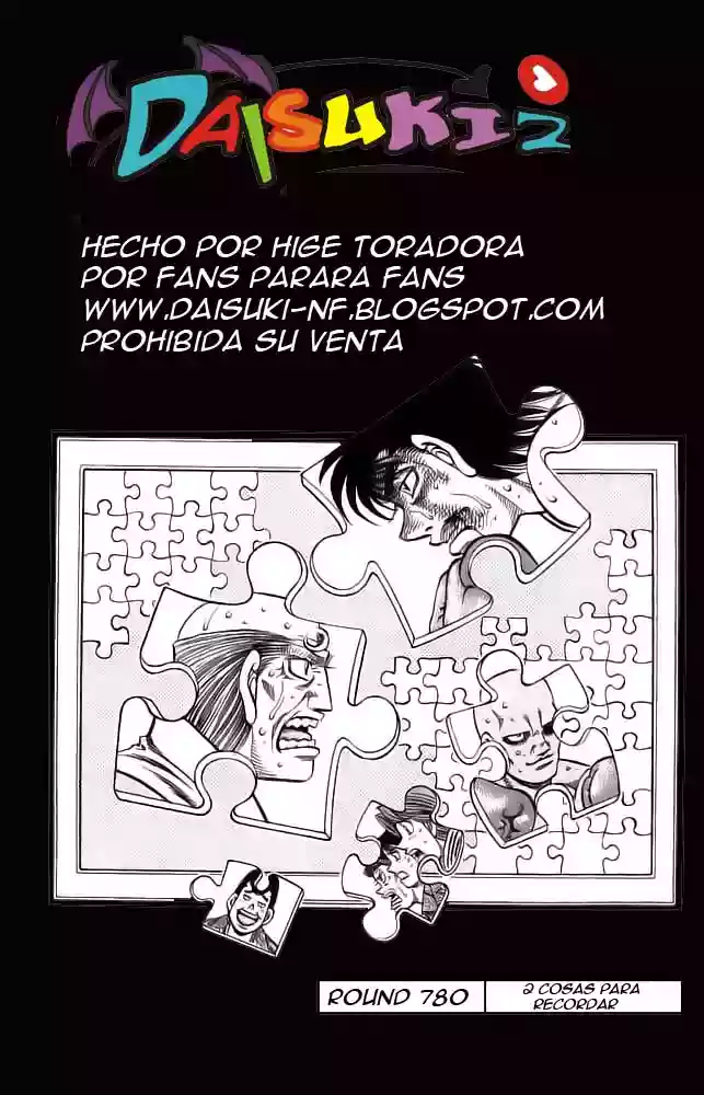 Hajime no Ippo Capítulo 780 - Página 1