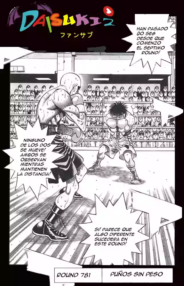 Hajime no Ippo Capítulo 781 - Página 1
