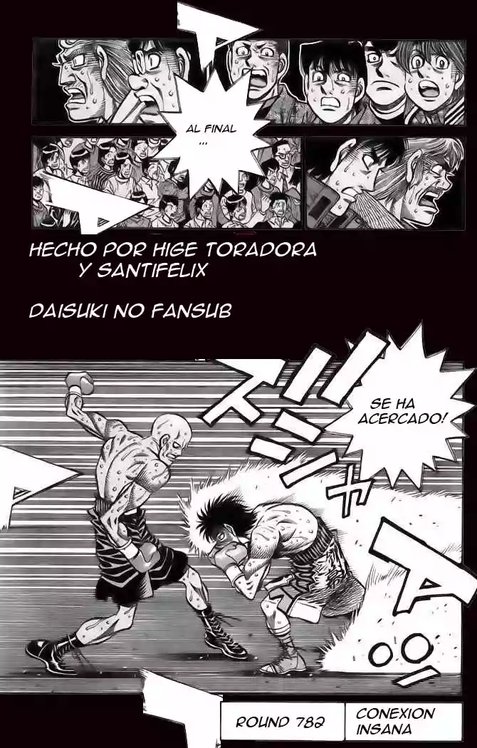 Hajime no Ippo Capítulo 782 - Página 1