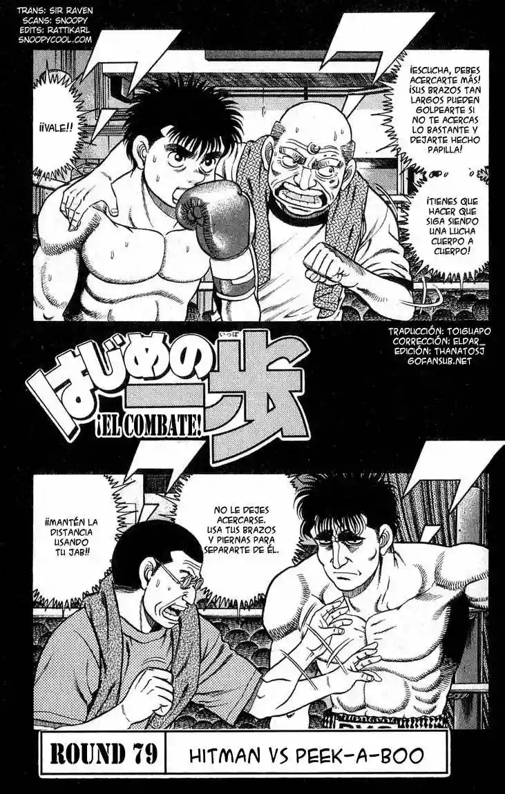 Hajime no Ippo Capítulo 79 - Página 3