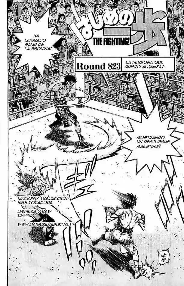 Hajime no Ippo Capítulo 823 - Página 2