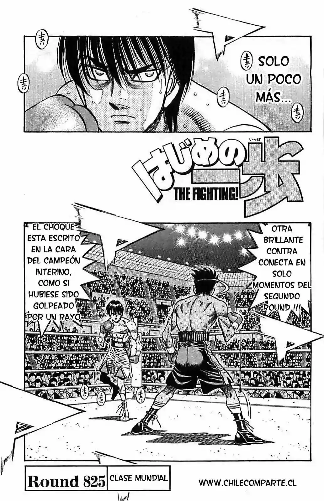 Hajime no Ippo Capítulo 825 - Página 1