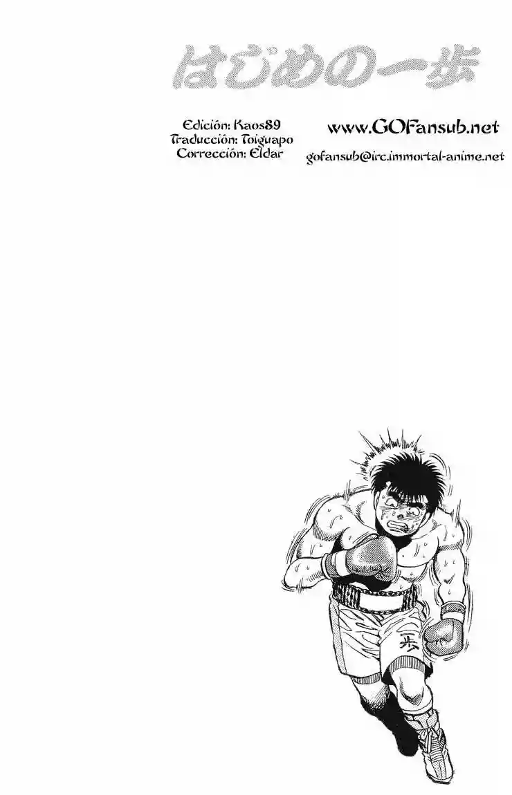 Hajime no Ippo Capítulo 83 - Página 20