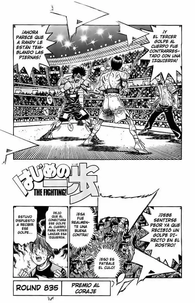 Hajime no Ippo Capítulo 835 - Página 2