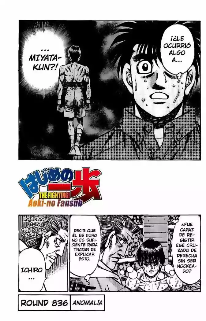 Hajime no Ippo Capítulo 836 - Página 2