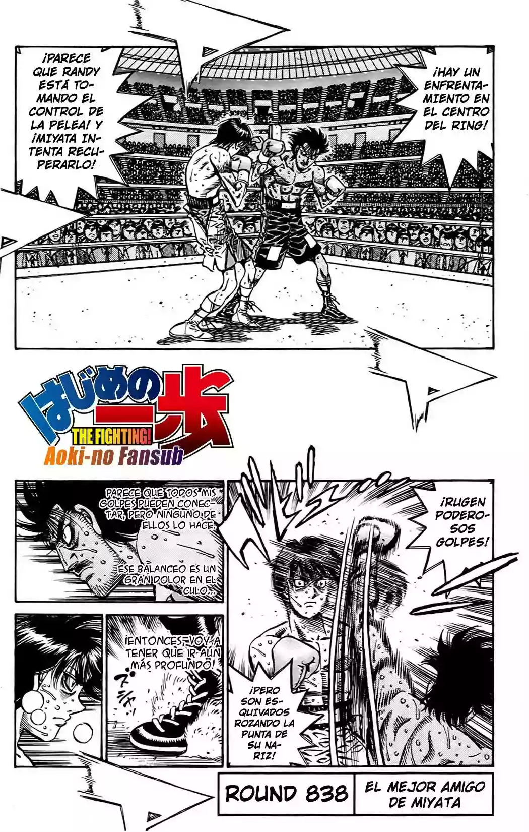 Hajime no Ippo Capítulo 838 - Página 2