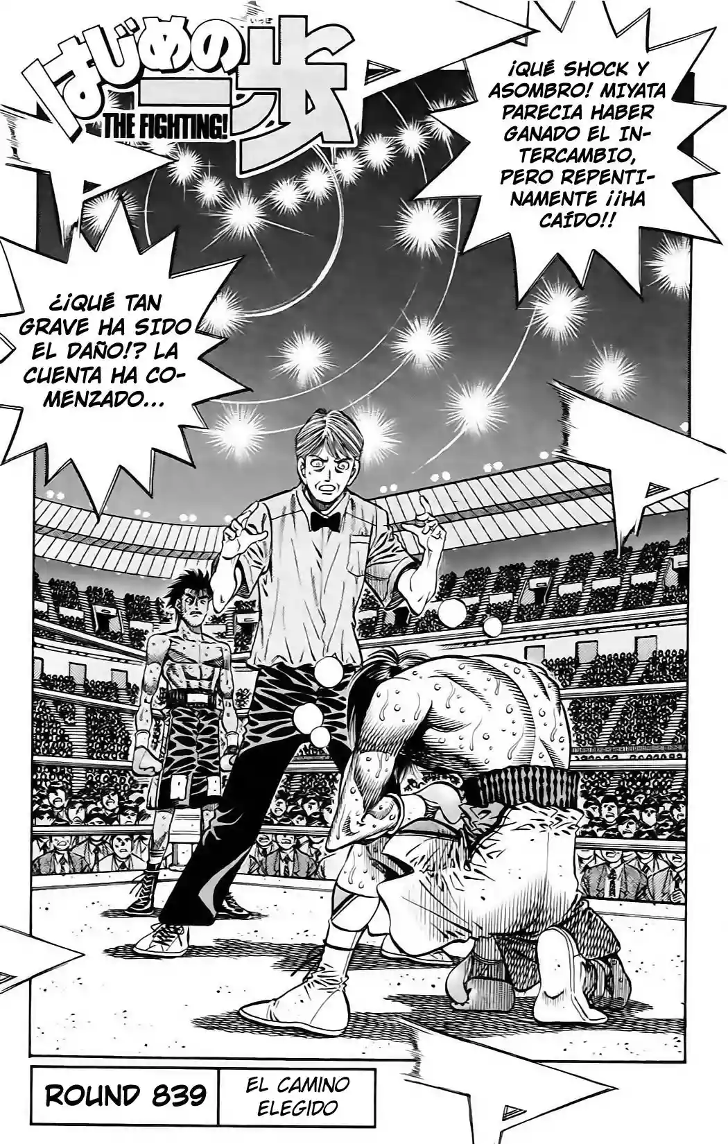 Hajime no Ippo Capítulo 839 - Página 2