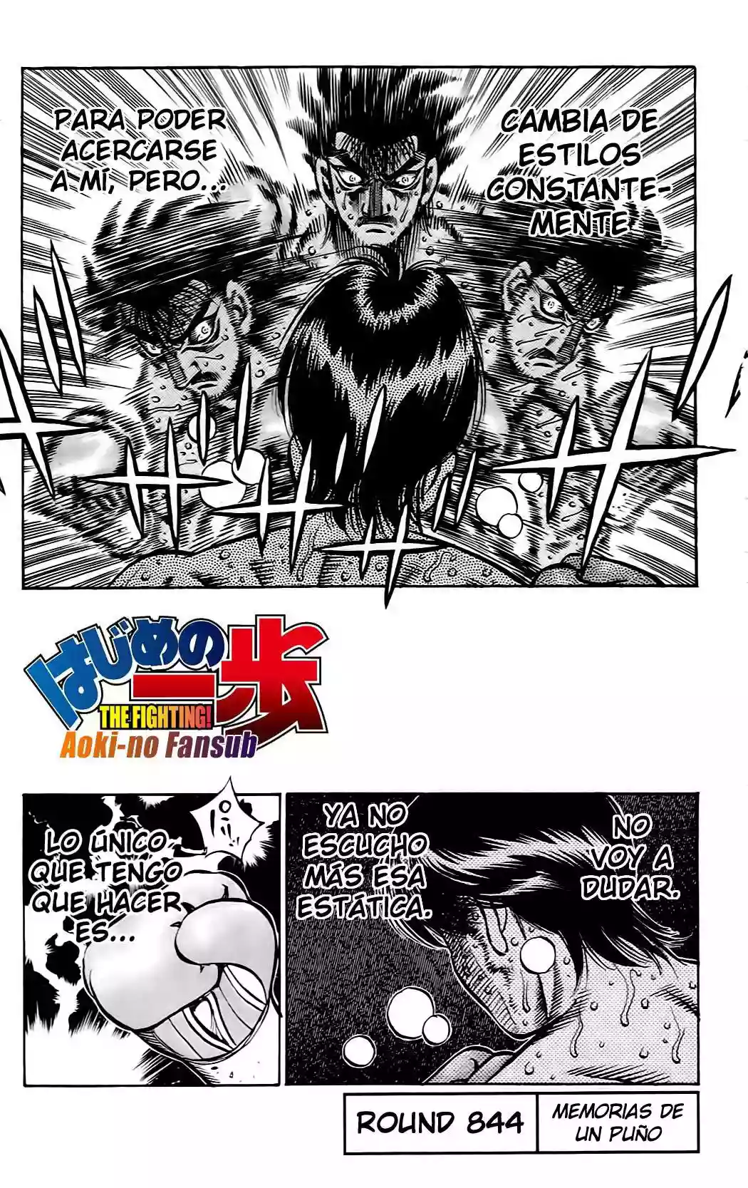 Hajime no Ippo Capítulo 844 - Página 2