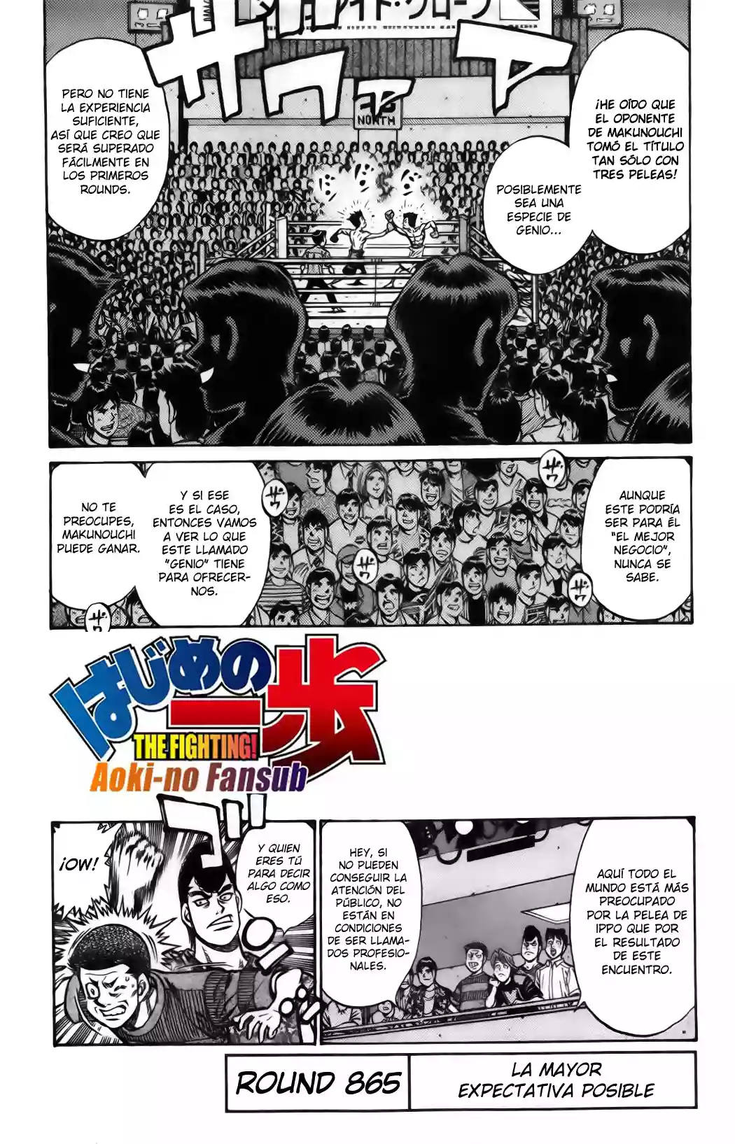 Hajime no Ippo Capítulo 865 - Página 2