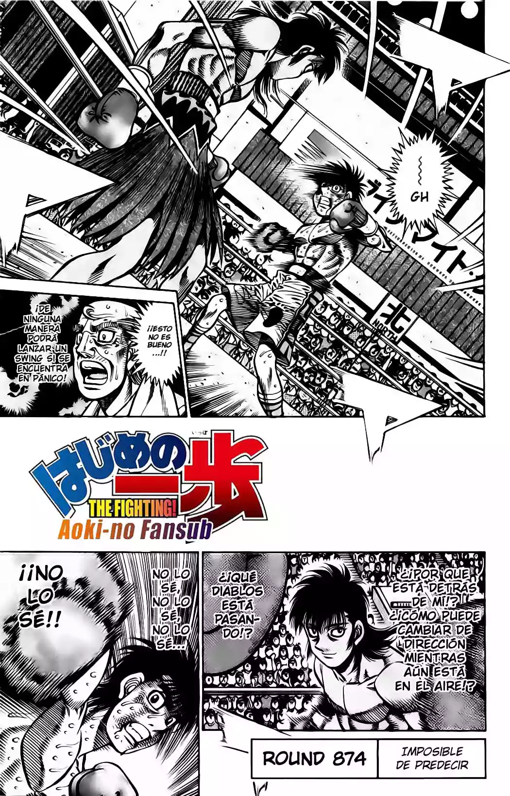 Hajime no Ippo Capítulo 874 - Página 2