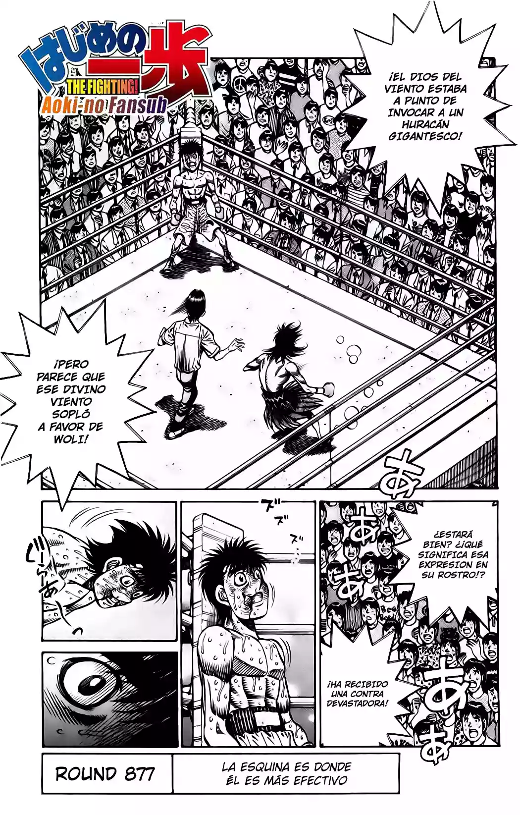 Hajime no Ippo Capítulo 877 - Página 2