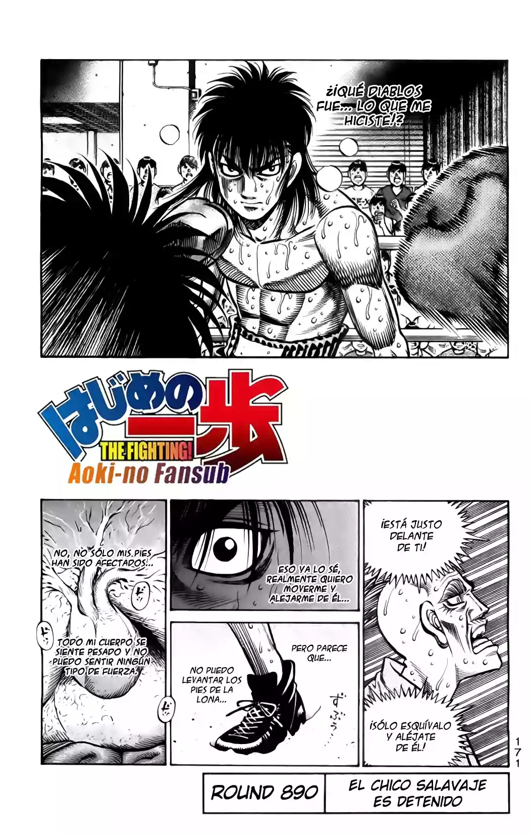 Hajime no Ippo Capítulo 890 - Página 2
