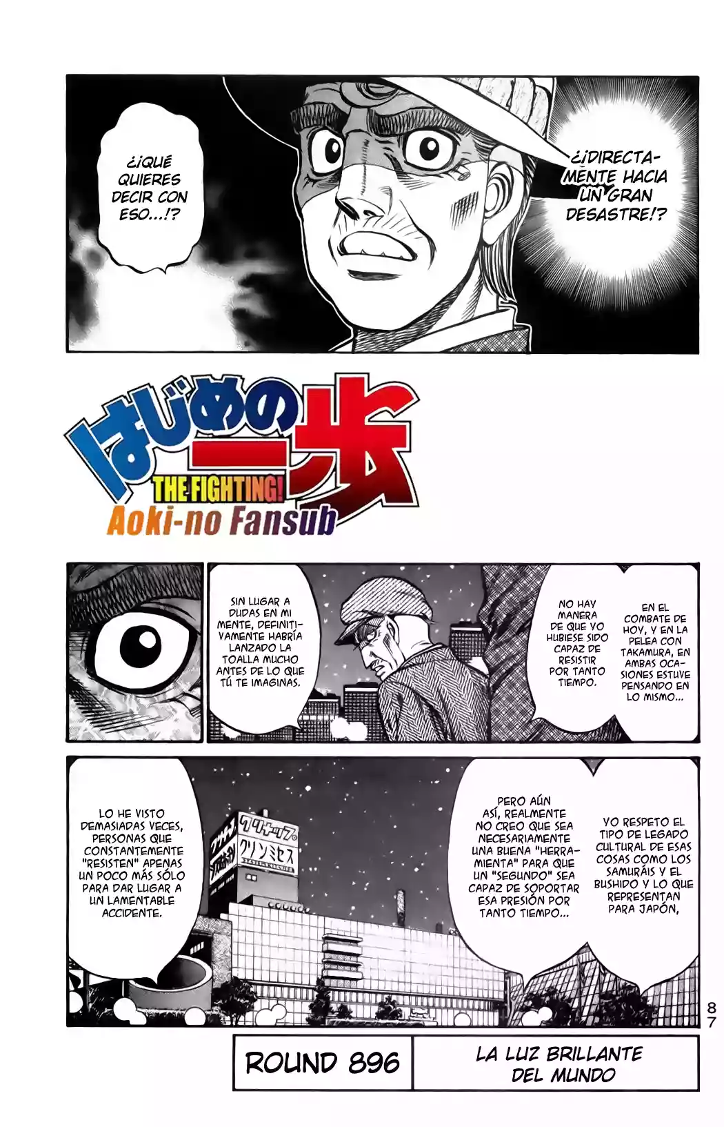 Hajime no Ippo Capítulo 896 - Página 2
