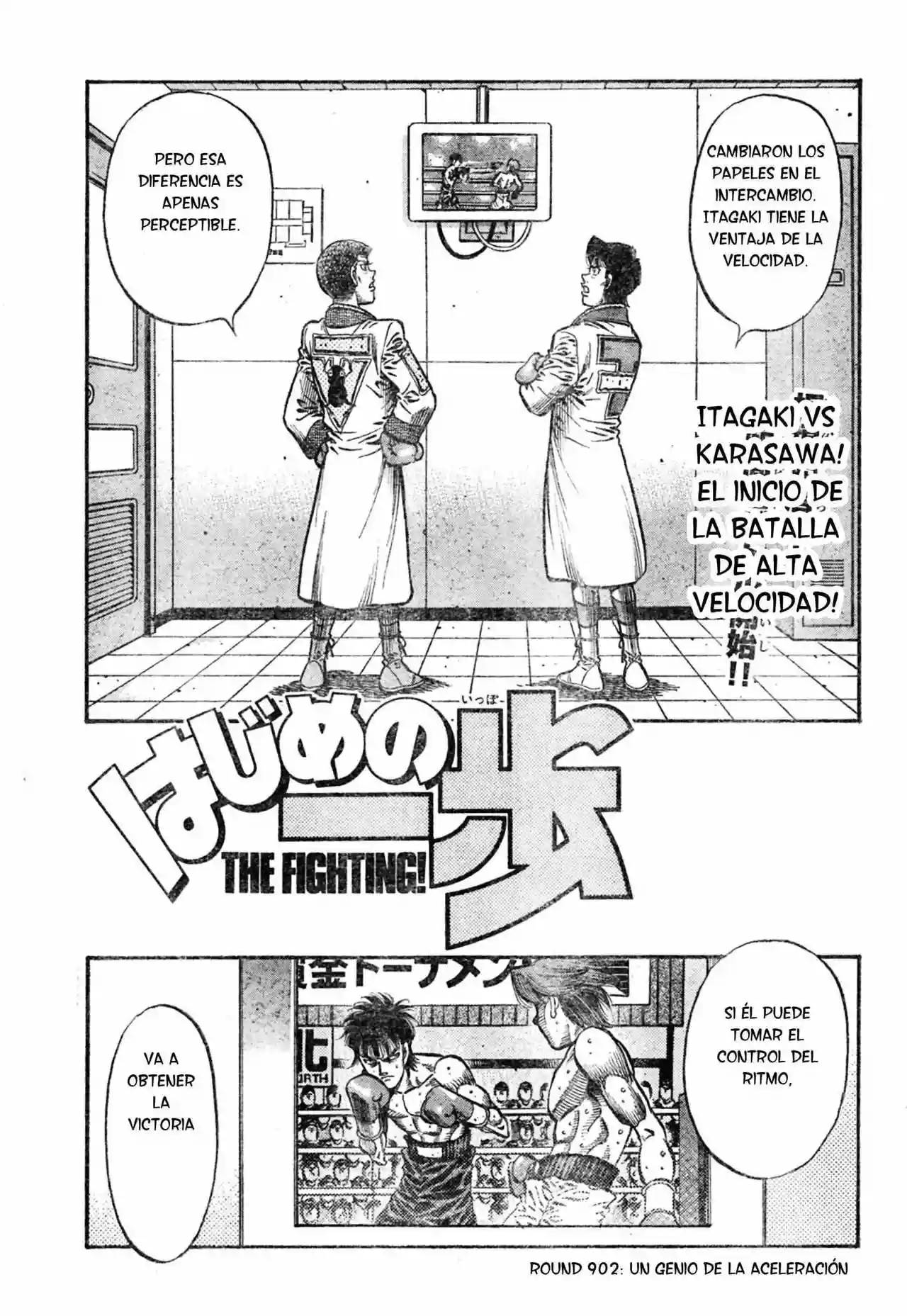 Hajime no Ippo Capítulo 902 - Página 1