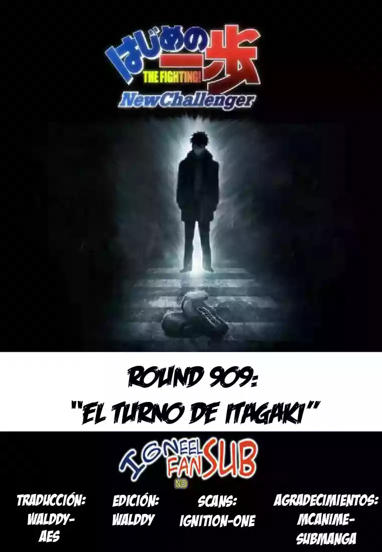 Hajime no Ippo Capítulo 909 - Página 1