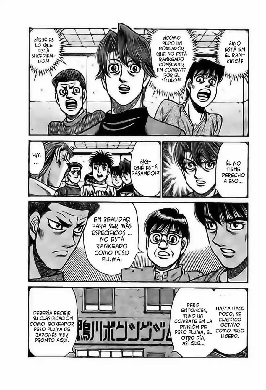 Hajime no Ippo Capítulo 916 - Página 3