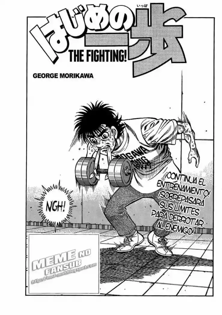 Hajime no Ippo Capítulo 926 - Página 1