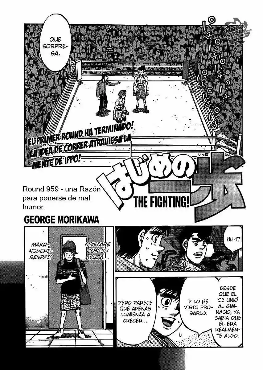 Hajime no Ippo Capítulo 959 - Página 3