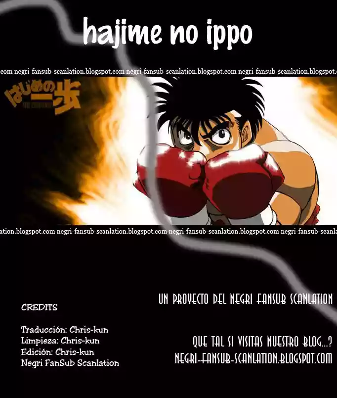 Hajime no Ippo Capítulo 973 - Página 1