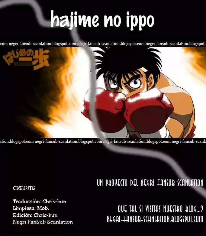 Hajime no Ippo Capítulo 974 - Página 1