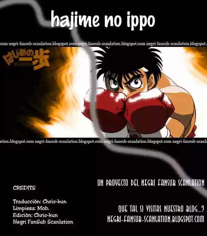 Hajime no Ippo Capítulo 975 - Página 1