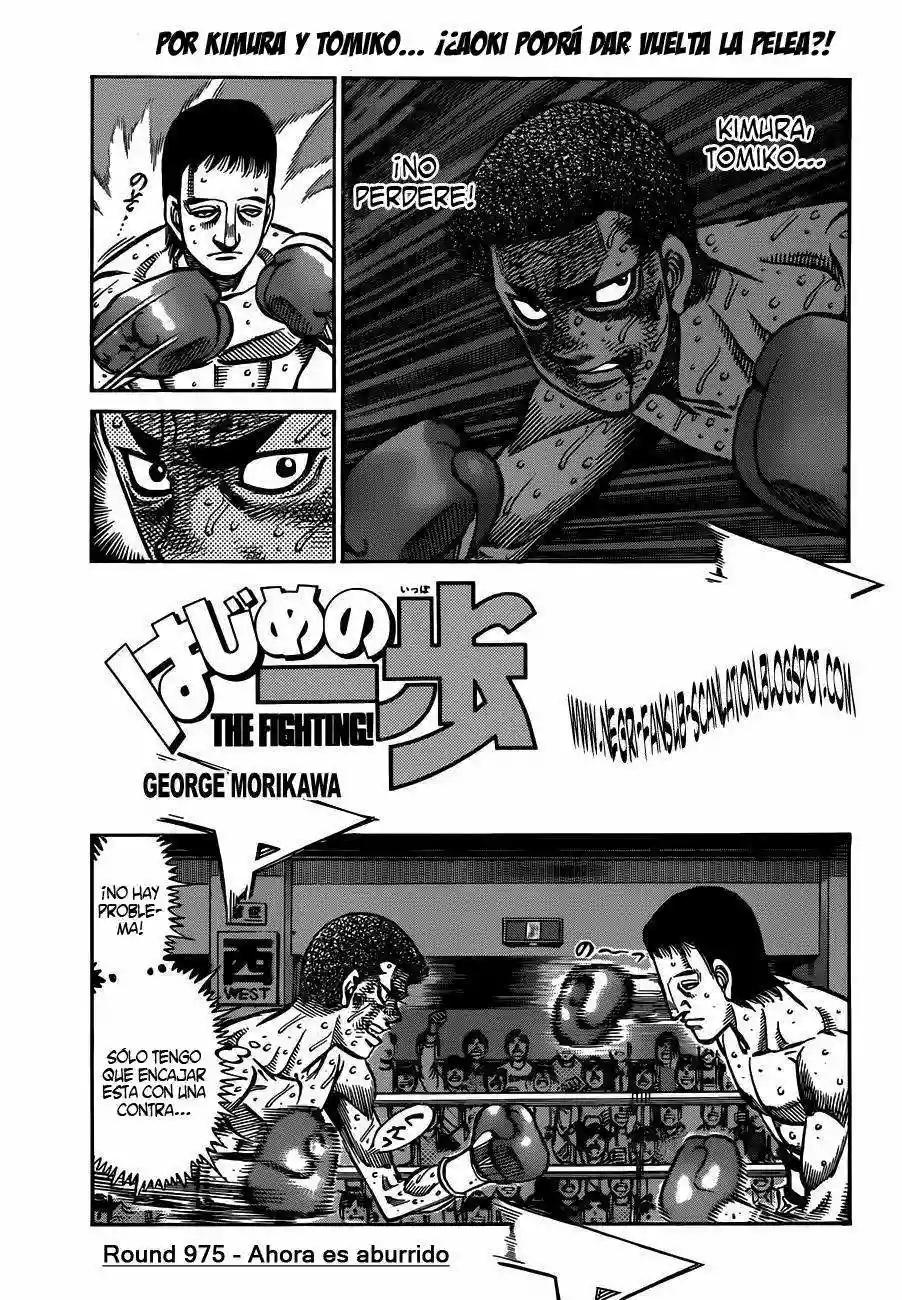 Hajime no Ippo Capítulo 975 - Página 2