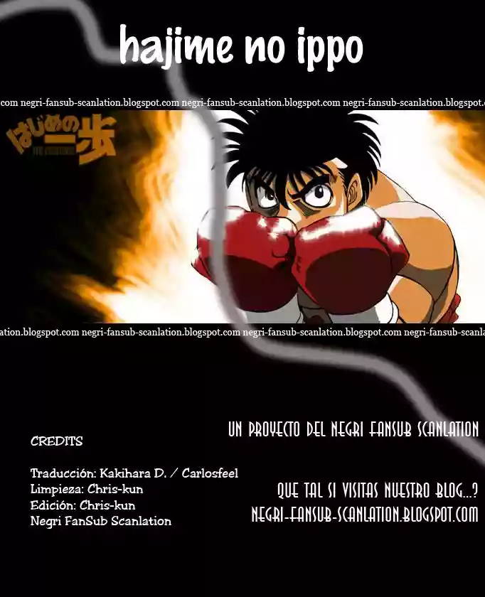 Hajime no Ippo Capítulo 978 - Página 1