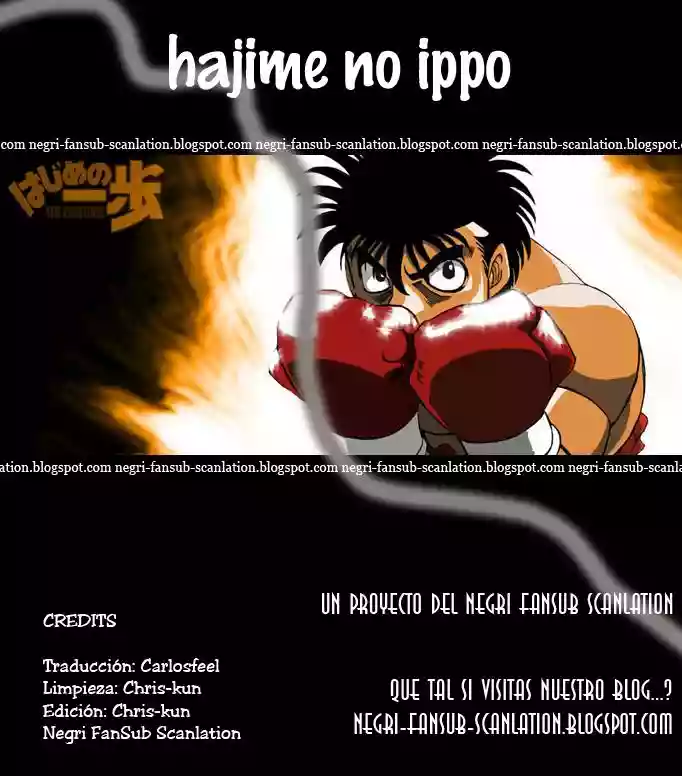 Hajime no Ippo Capítulo 979 - Página 1