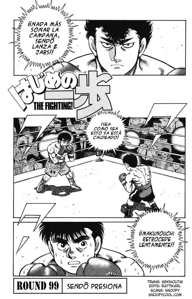 Hajime no Ippo Capítulo 99 - Página 1