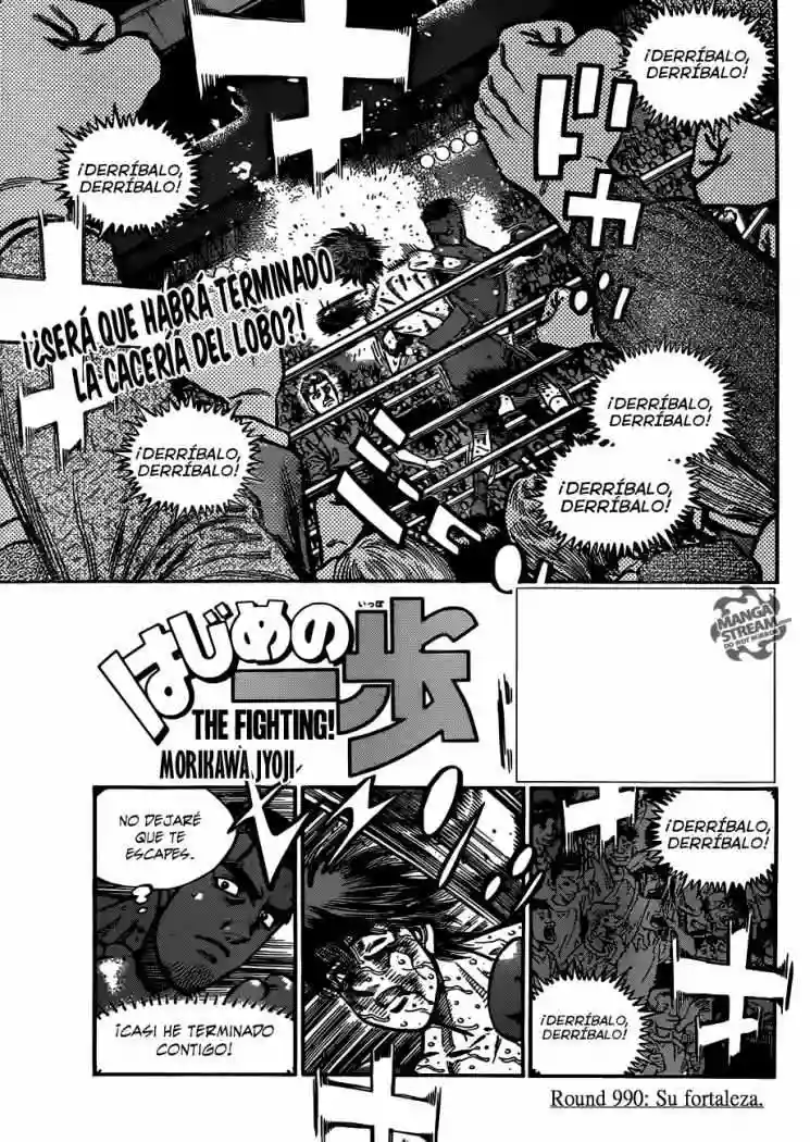 Hajime no Ippo Capítulo 990 - Página 1
