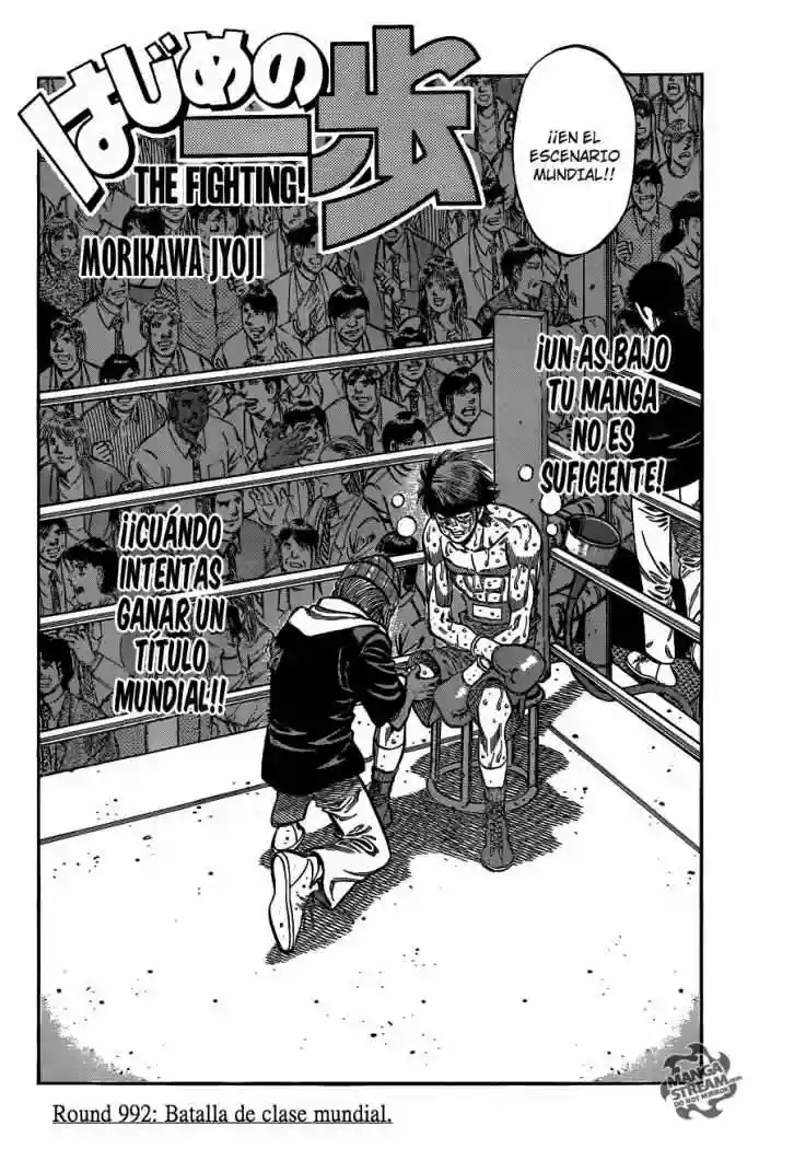 Hajime no Ippo Capítulo 992 - Página 2