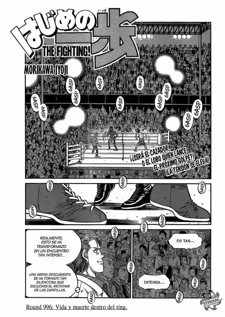 Hajime no Ippo Capítulo 996 - Página 2