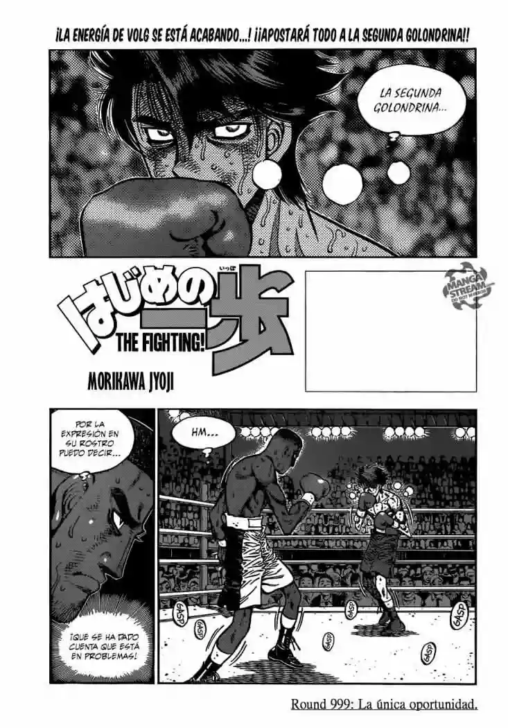 Hajime no Ippo Capítulo 999 - Página 2