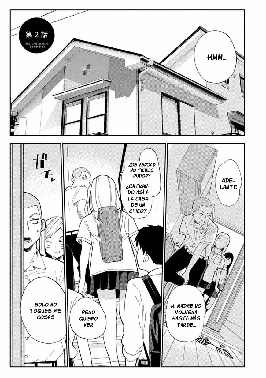 Karami Zakari: Boku no Honto to Kimi no Uso Capítulo 2 - Página 2