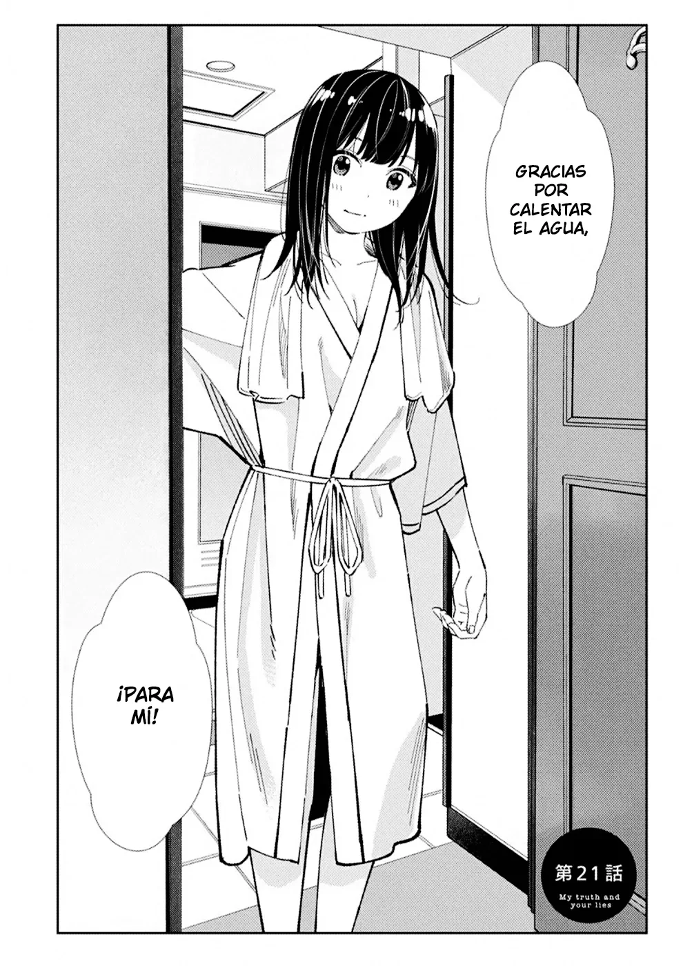 Karami Zakari: Boku no Honto to Kimi no Uso Capítulo 21 - Página 2