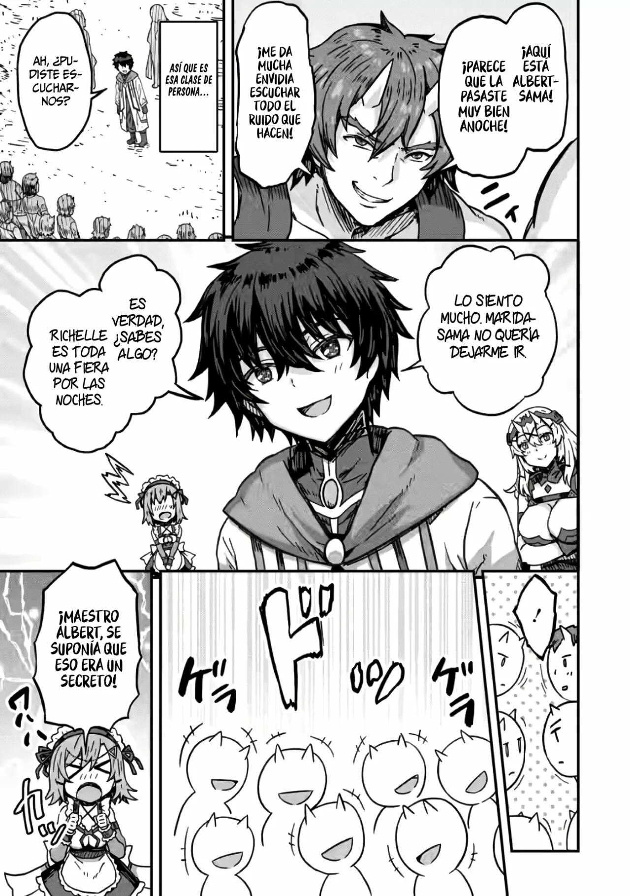 Isekai Saikyou no Yome desu ga, Yoru no Tatakai wa Ore no Hou ga Tsuyoi You desu: Chiryaku o Ikashite Nariagaru Harem Senki Capítulo 1 - Página 27