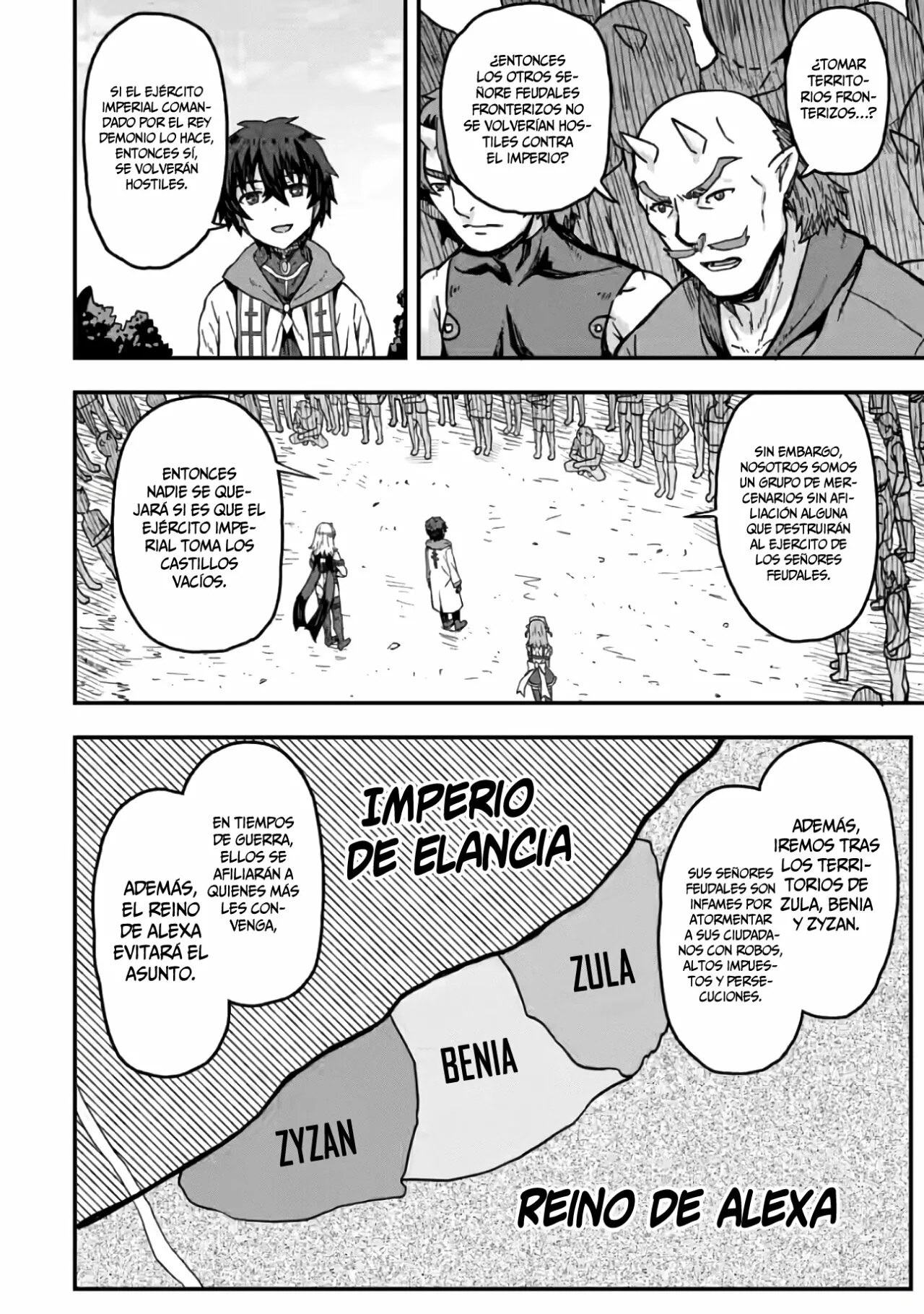 Isekai Saikyou no Yome desu ga, Yoru no Tatakai wa Ore no Hou ga Tsuyoi You desu: Chiryaku o Ikashite Nariagaru Harem Senki Capítulo 1 - Página 30