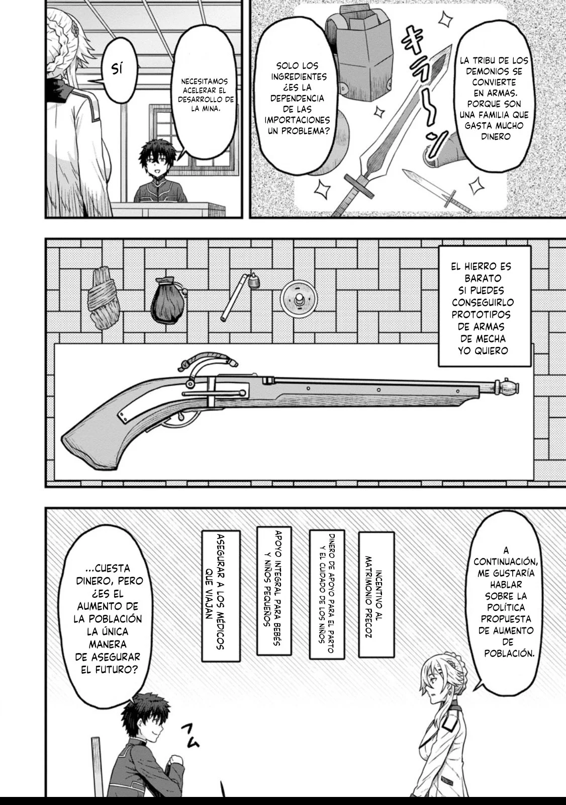 Isekai Saikyou no Yome desu ga, Yoru no Tatakai wa Ore no Hou ga Tsuyoi You desu: Chiryaku o Ikashite Nariagaru Harem Senki Capítulo 10.1 - Página 6