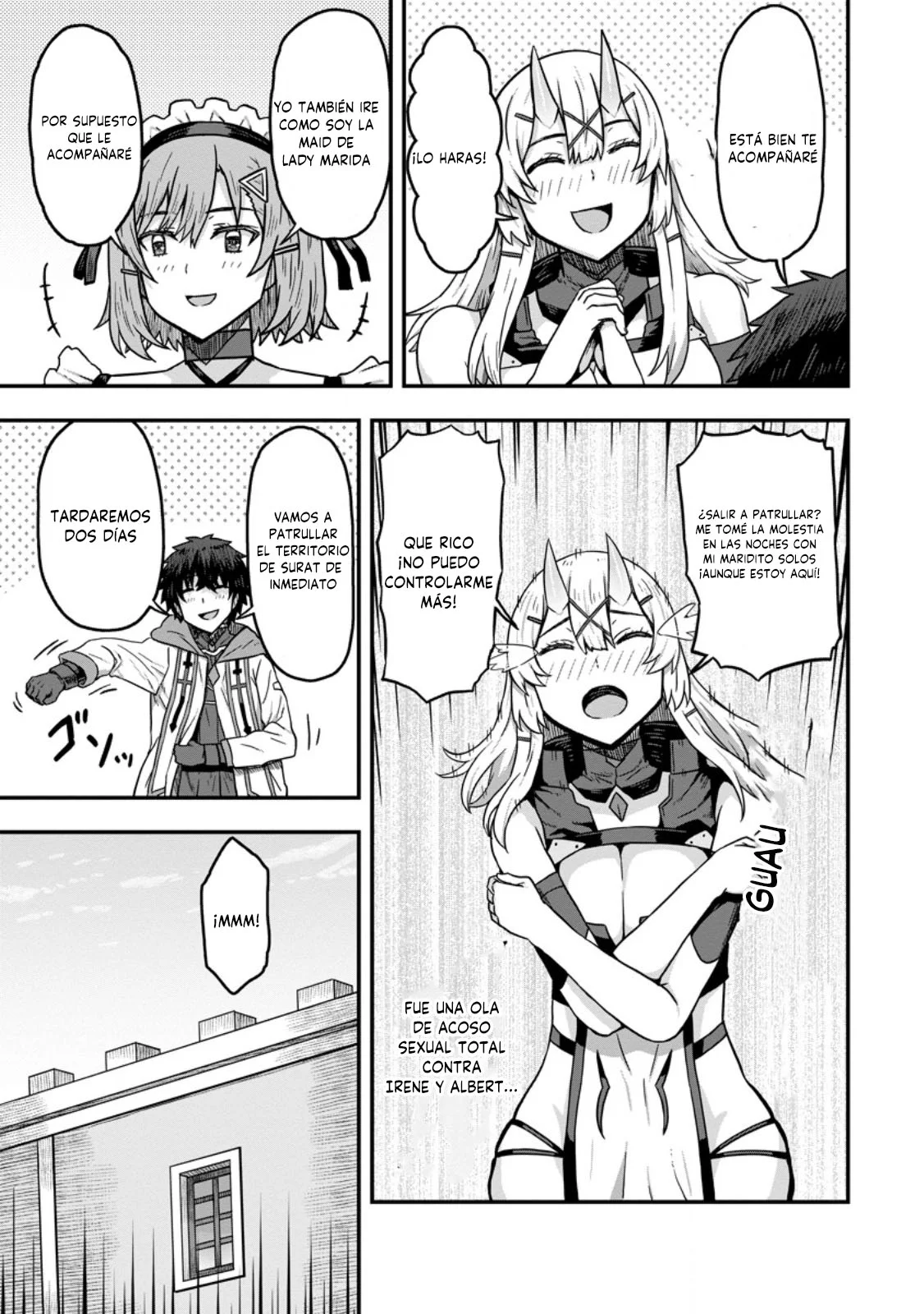 Isekai Saikyou no Yome desu ga, Yoru no Tatakai wa Ore no Hou ga Tsuyoi You desu: Chiryaku o Ikashite Nariagaru Harem Senki Capítulo 10.2 - Página 6