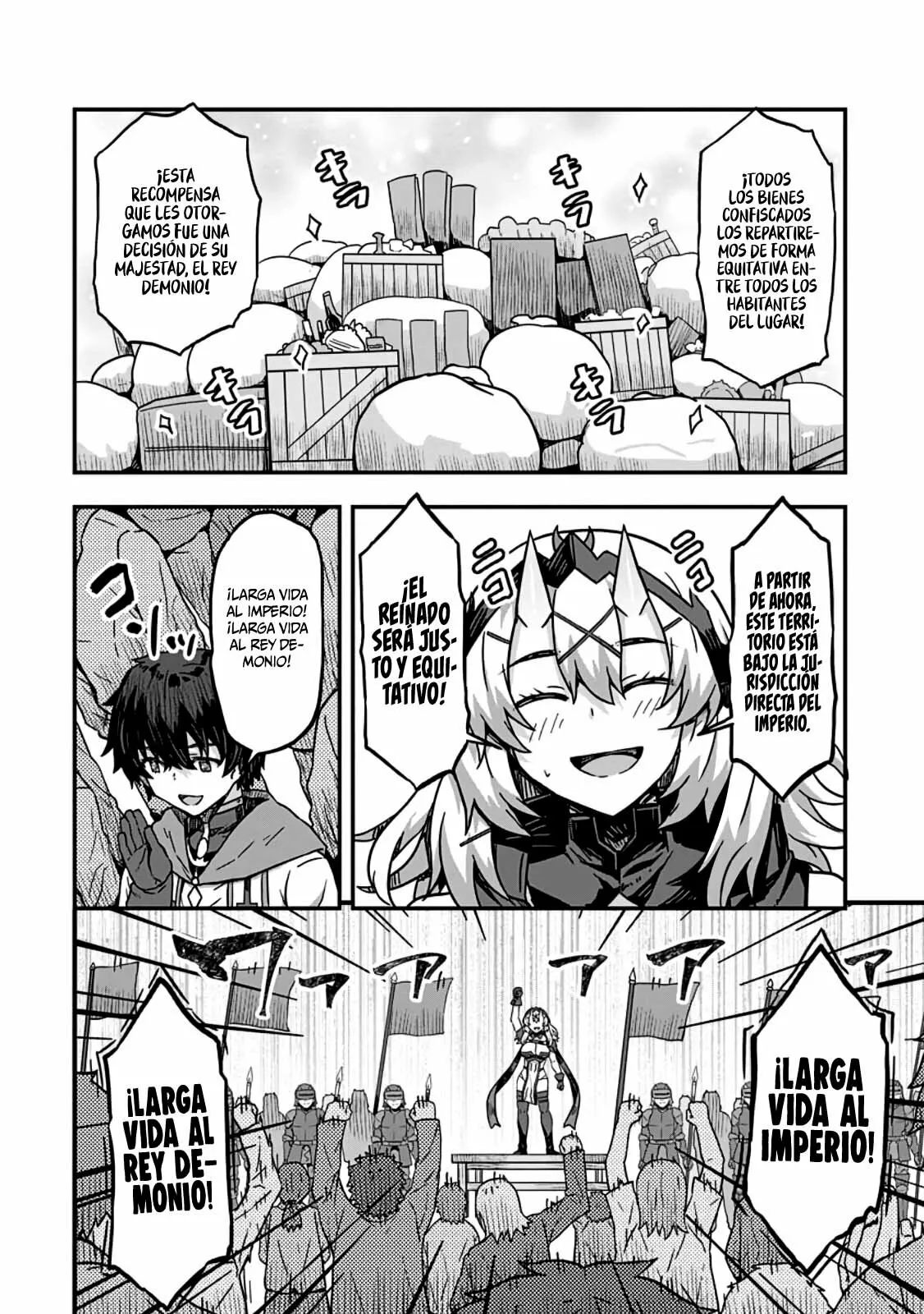 Isekai Saikyou no Yome desu ga, Yoru no Tatakai wa Ore no Hou ga Tsuyoi You desu: Chiryaku o Ikashite Nariagaru Harem Senki Capítulo 2 - Página 18