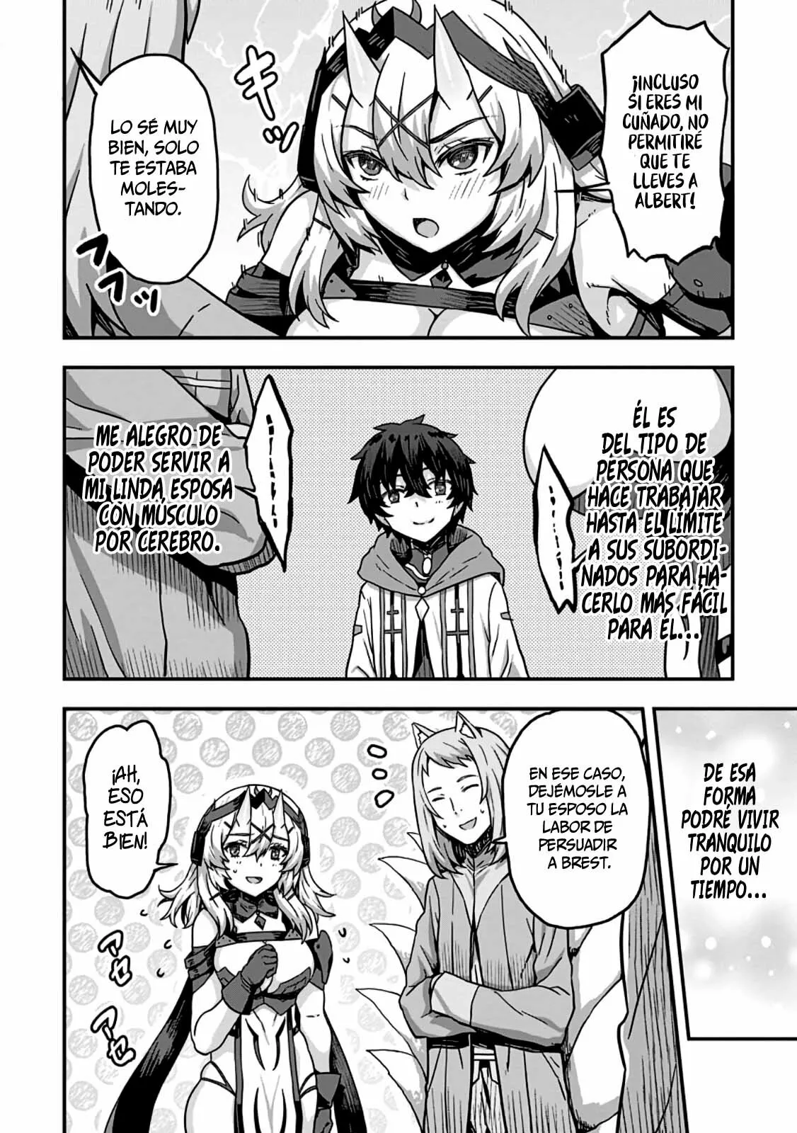 Isekai Saikyou no Yome desu ga, Yoru no Tatakai wa Ore no Hou ga Tsuyoi You desu: Chiryaku o Ikashite Nariagaru Harem Senki Capítulo 2 - Página 24