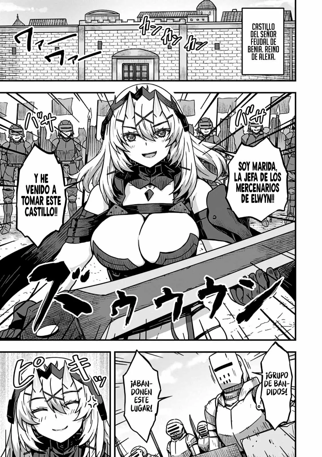 Isekai Saikyou no Yome desu ga, Yoru no Tatakai wa Ore no Hou ga Tsuyoi You desu: Chiryaku o Ikashite Nariagaru Harem Senki Capítulo 2 - Página 3