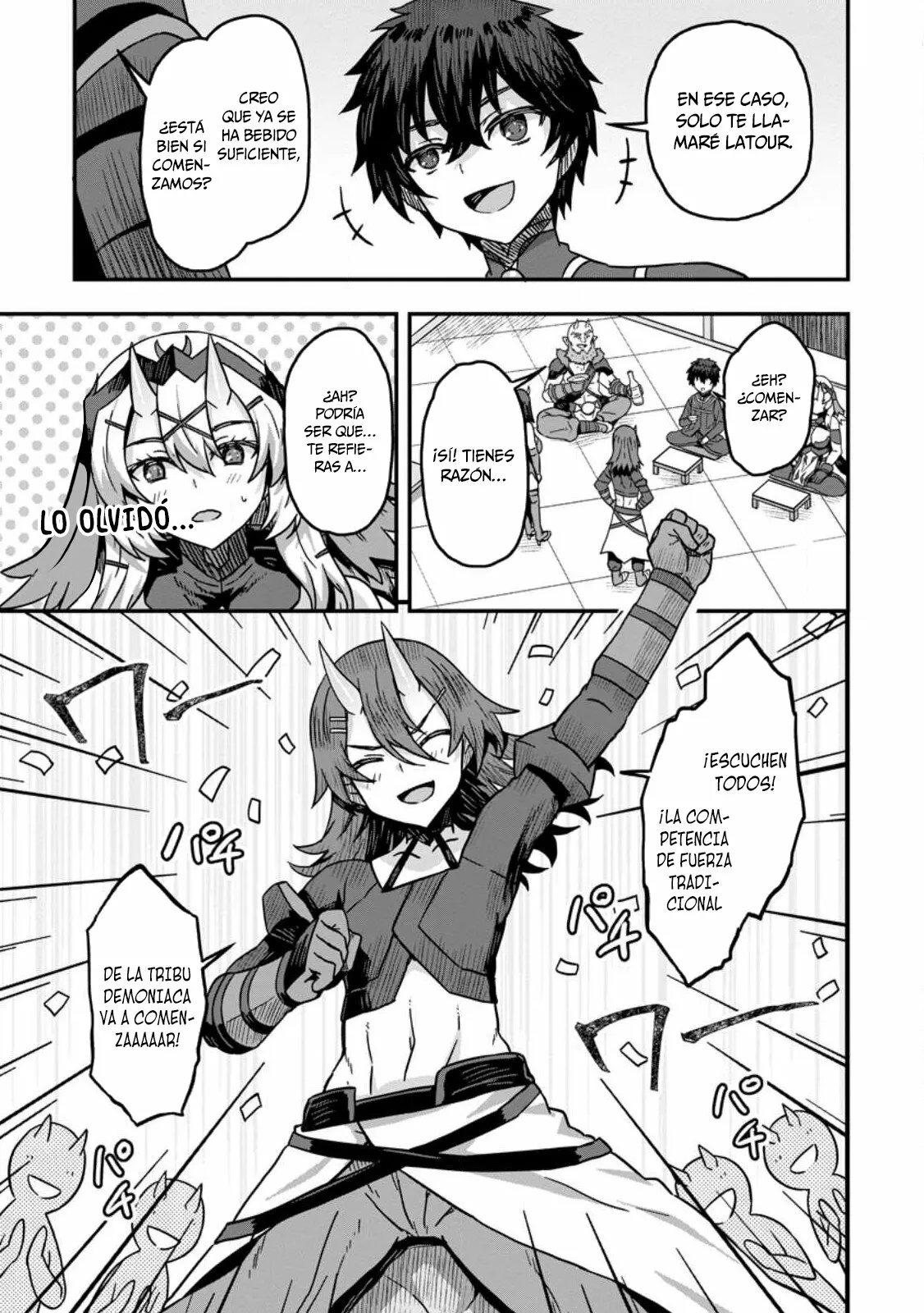 Isekai Saikyou no Yome desu ga, Yoru no Tatakai wa Ore no Hou ga Tsuyoi You desu: Chiryaku o Ikashite Nariagaru Harem Senki Capítulo 3 - Página 15