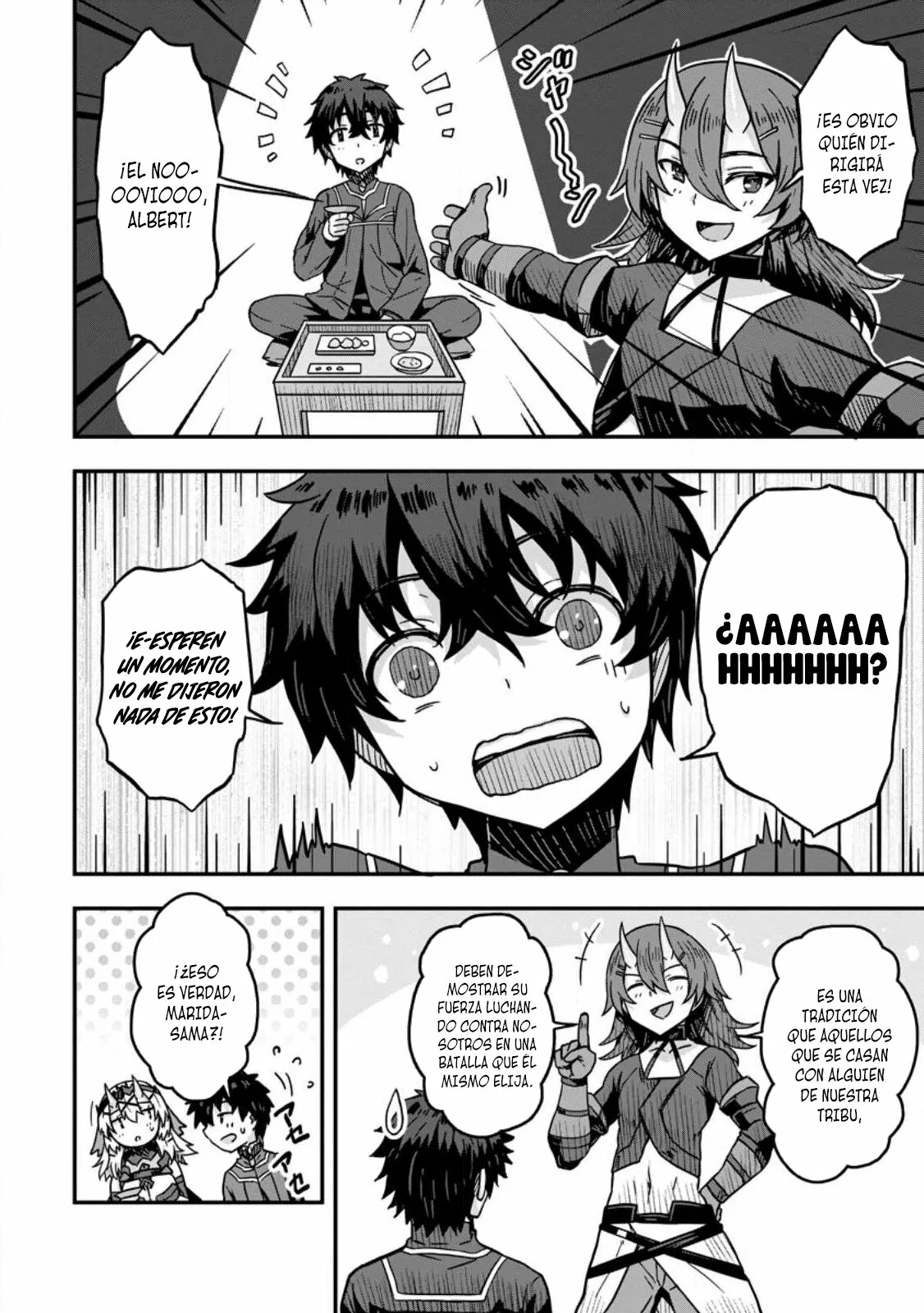 Isekai Saikyou no Yome desu ga, Yoru no Tatakai wa Ore no Hou ga Tsuyoi You desu: Chiryaku o Ikashite Nariagaru Harem Senki Capítulo 3 - Página 16