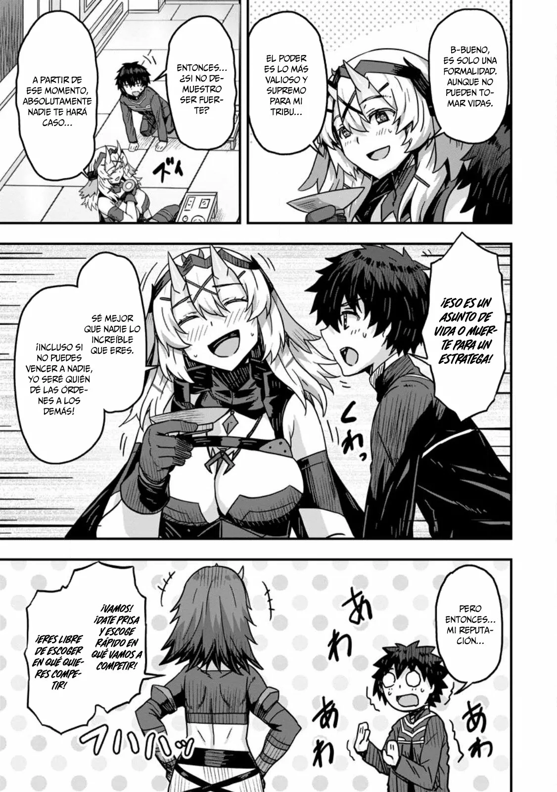 Isekai Saikyou no Yome desu ga, Yoru no Tatakai wa Ore no Hou ga Tsuyoi You desu: Chiryaku o Ikashite Nariagaru Harem Senki Capítulo 3 - Página 17