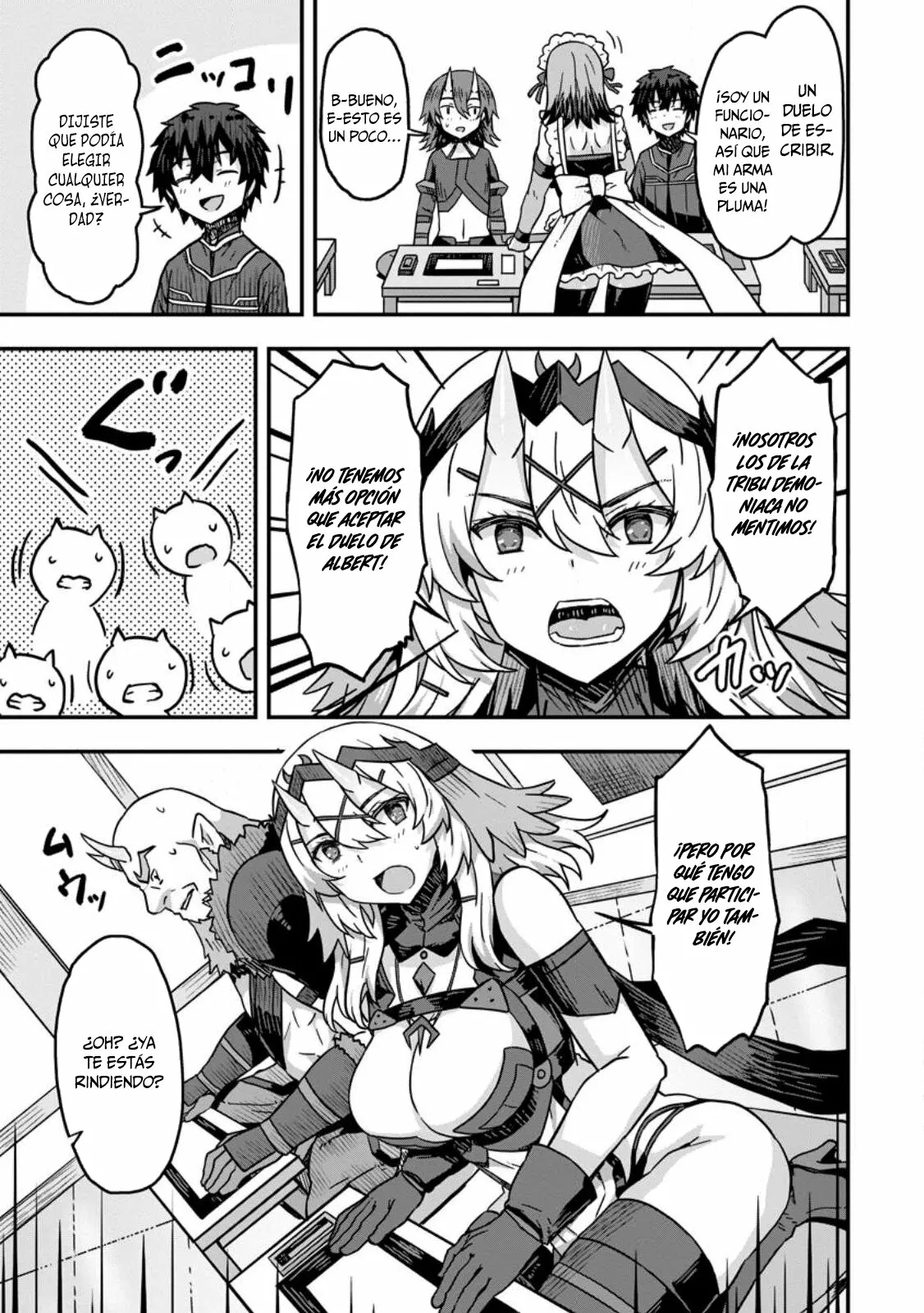 Isekai Saikyou no Yome desu ga, Yoru no Tatakai wa Ore no Hou ga Tsuyoi You desu: Chiryaku o Ikashite Nariagaru Harem Senki Capítulo 3 - Página 19