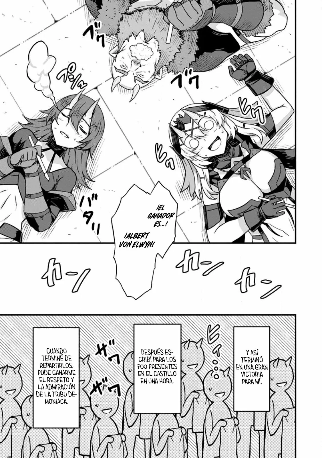 Isekai Saikyou no Yome desu ga, Yoru no Tatakai wa Ore no Hou ga Tsuyoi You desu: Chiryaku o Ikashite Nariagaru Harem Senki Capítulo 3 - Página 23