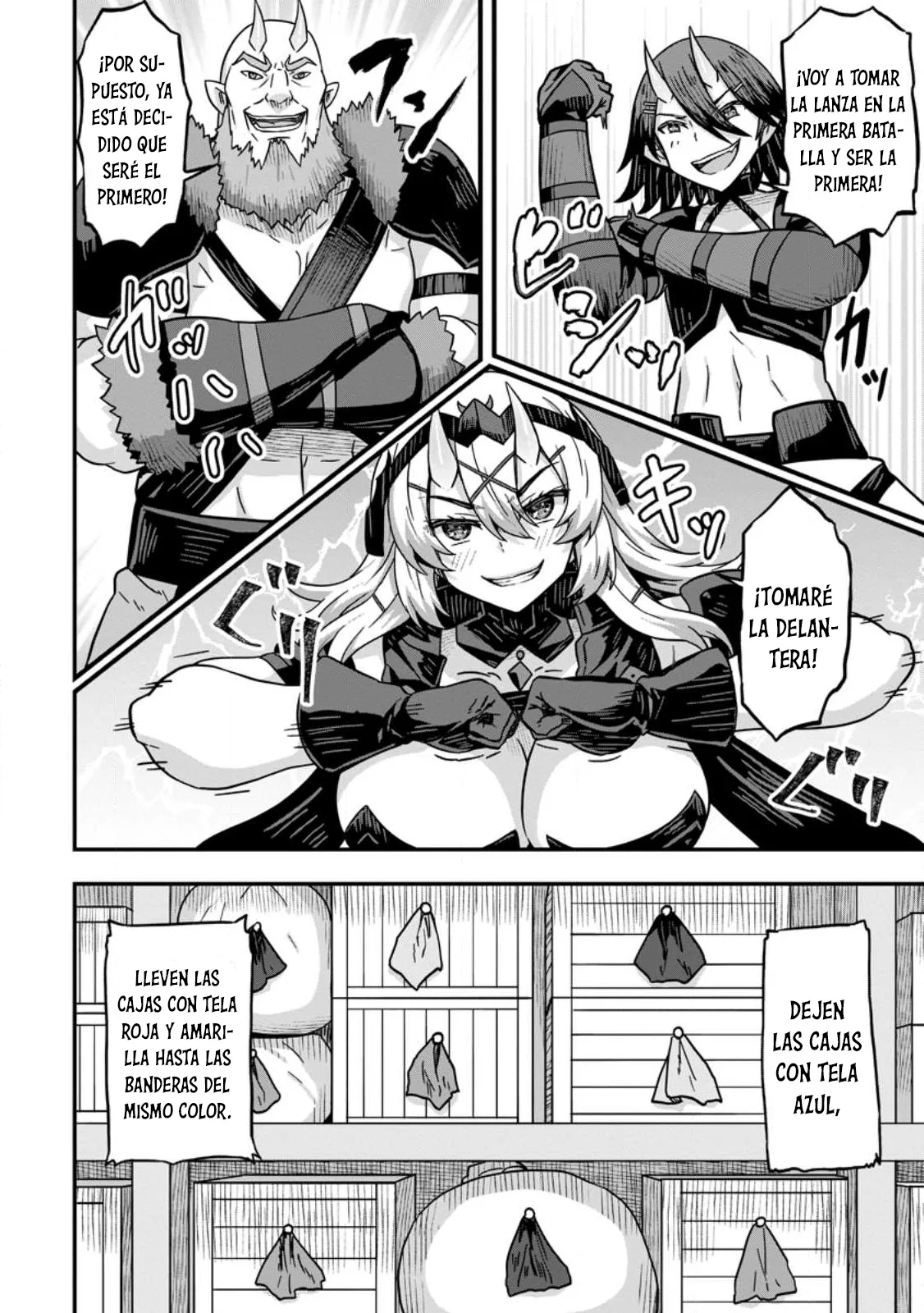 Isekai Saikyou no Yome desu ga, Yoru no Tatakai wa Ore no Hou ga Tsuyoi You desu: Chiryaku o Ikashite Nariagaru Harem Senki Capítulo 4 - Página 14