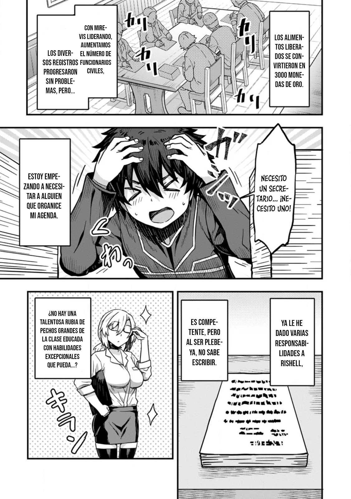 Isekai Saikyou no Yome desu ga, Yoru no Tatakai wa Ore no Hou ga Tsuyoi You desu: Chiryaku o Ikashite Nariagaru Harem Senki Capítulo 4 - Página 19