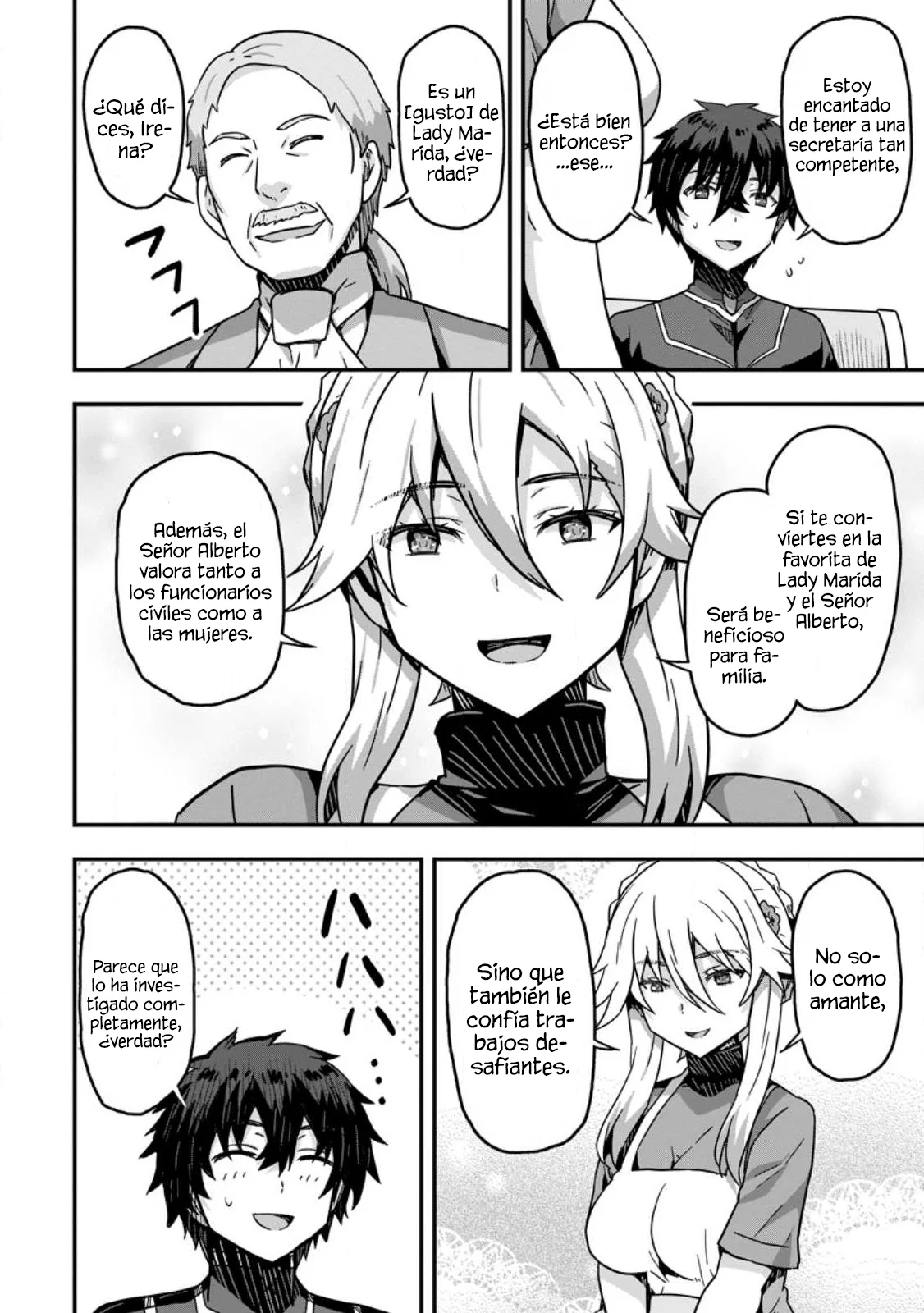 Isekai Saikyou no Yome desu ga, Yoru no Tatakai wa Ore no Hou ga Tsuyoi You desu: Chiryaku o Ikashite Nariagaru Harem Senki Capítulo 4 - Página 24